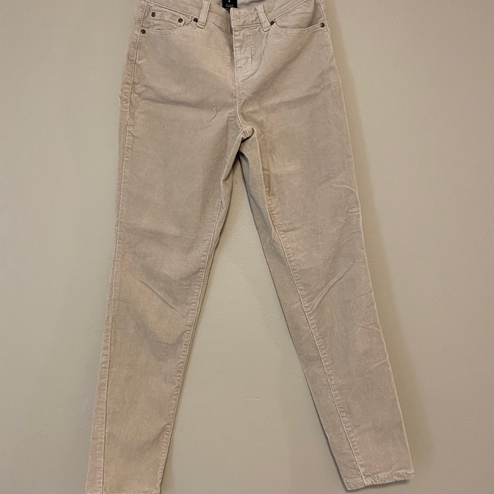 Tan corduroy pants